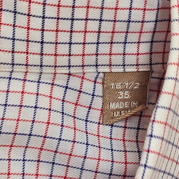 Gitman Brothers Gold Button Down 16.5 - Picture 5 of 7